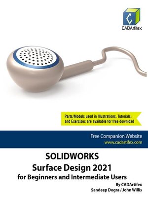 cover image of SolidWorks Surface Design 2021 for Beginners and Intermediate Users